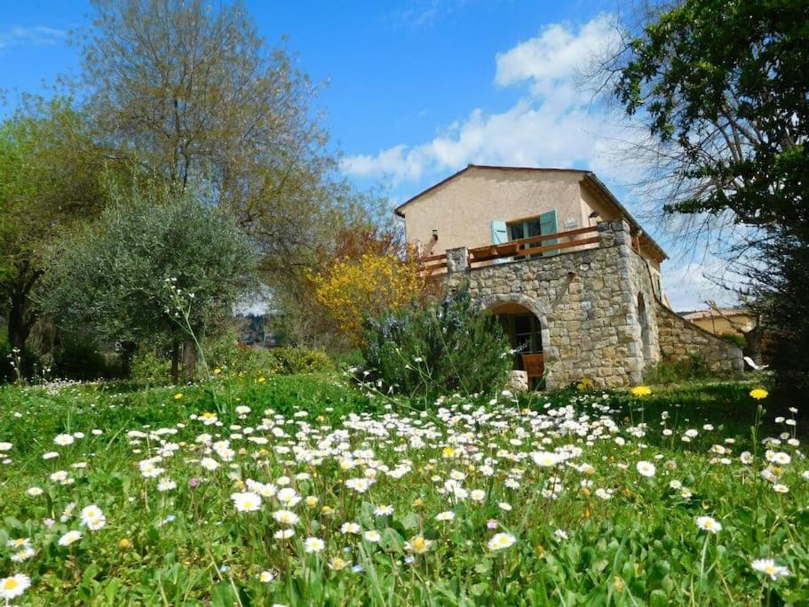 卡连Bastide Provencale De Charme A La Cote D'Azur别墅 外观 照片